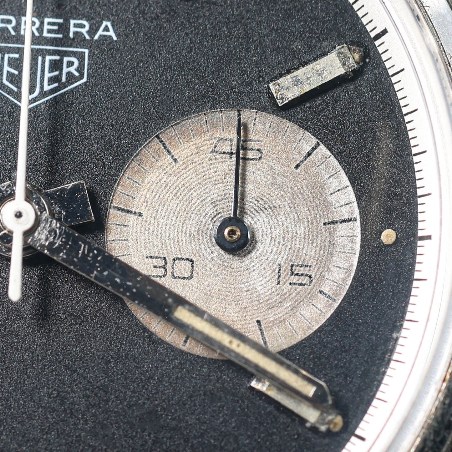 Preowned vintage Heuer Carrera 'Dato 45' 3147N 36mm circa 1968 | Crown Vintage Watches