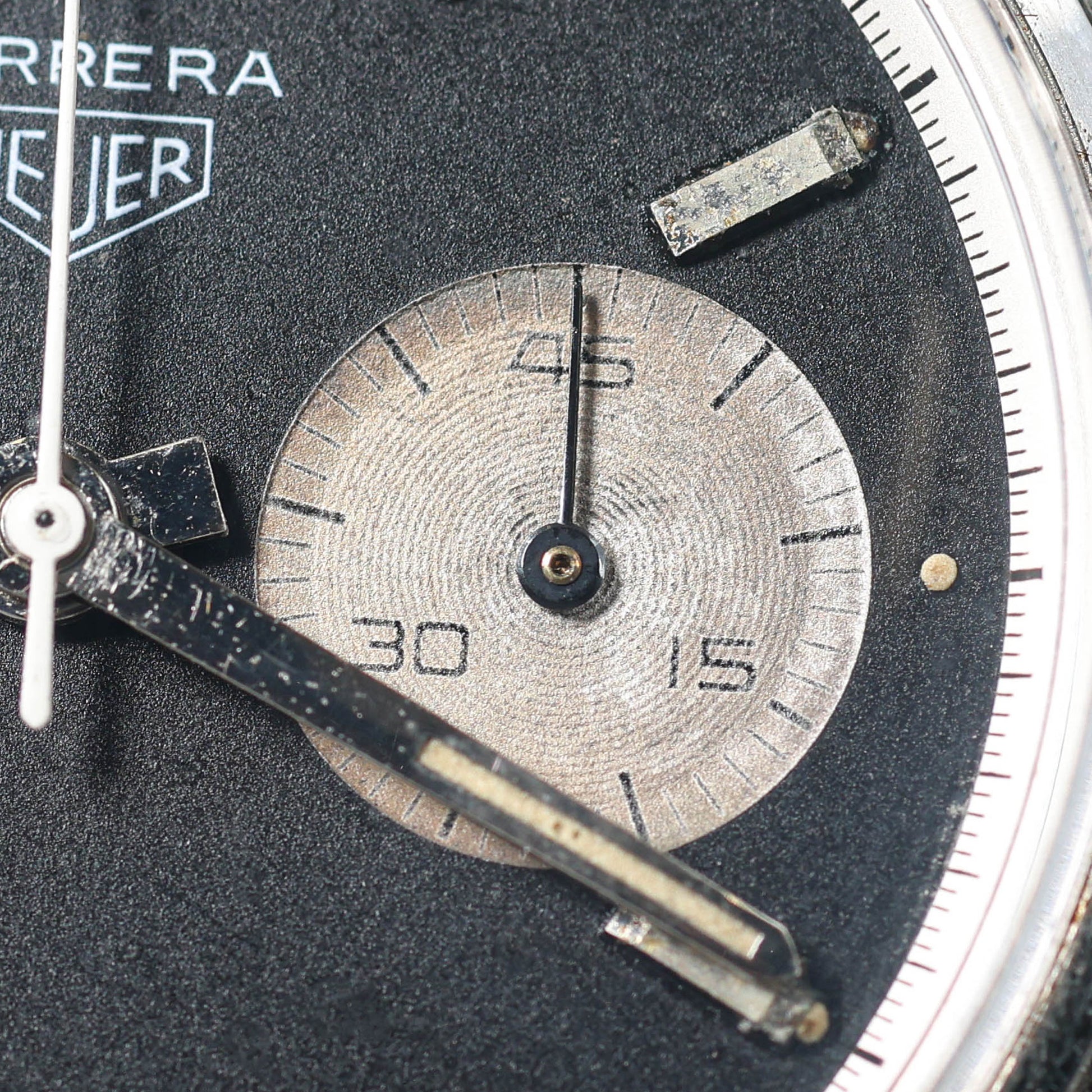 Preowned vintage Heuer Carrera 'Dato 45' 3147N 36mm circa 1968 | Crown Vintage Watches