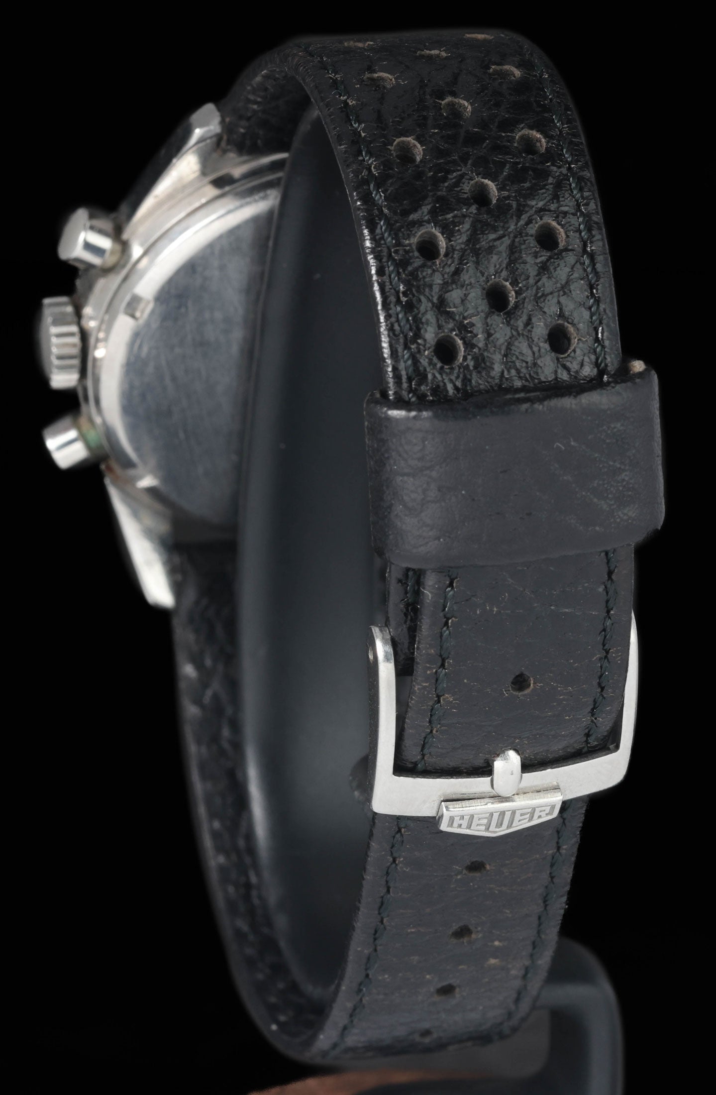 Preowned vintage Heuer Carrera 'Dato 45' 3147N 36mm circa 1968 | Crown Vintage Watches