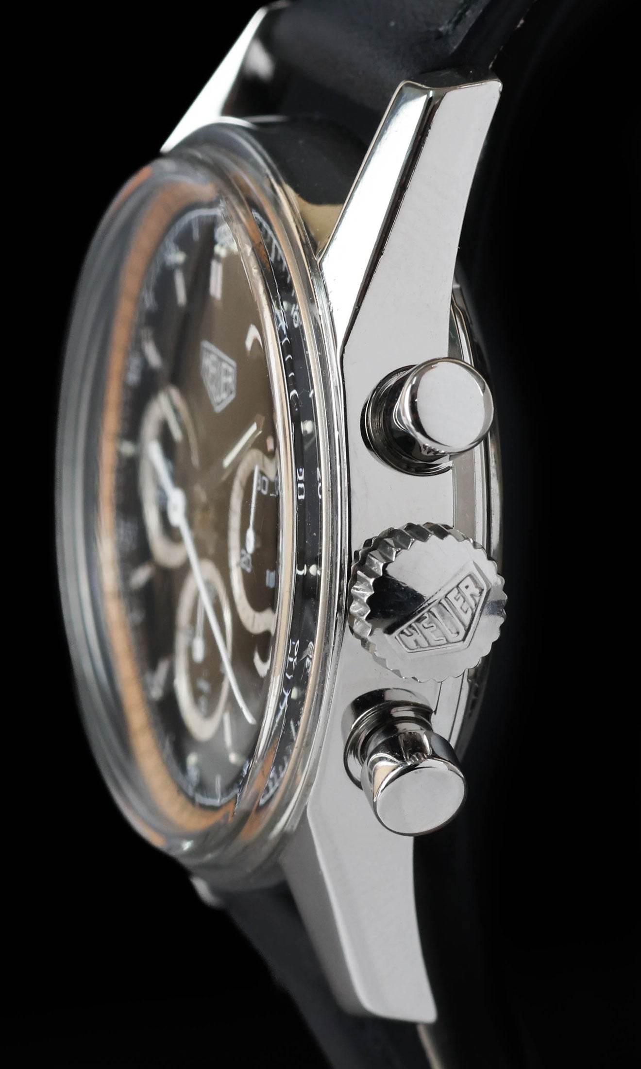 Pre-owned vintage Heuer Carrera Re-edition CS3113 36MM Circa 2000 | Crown Vintage Watches