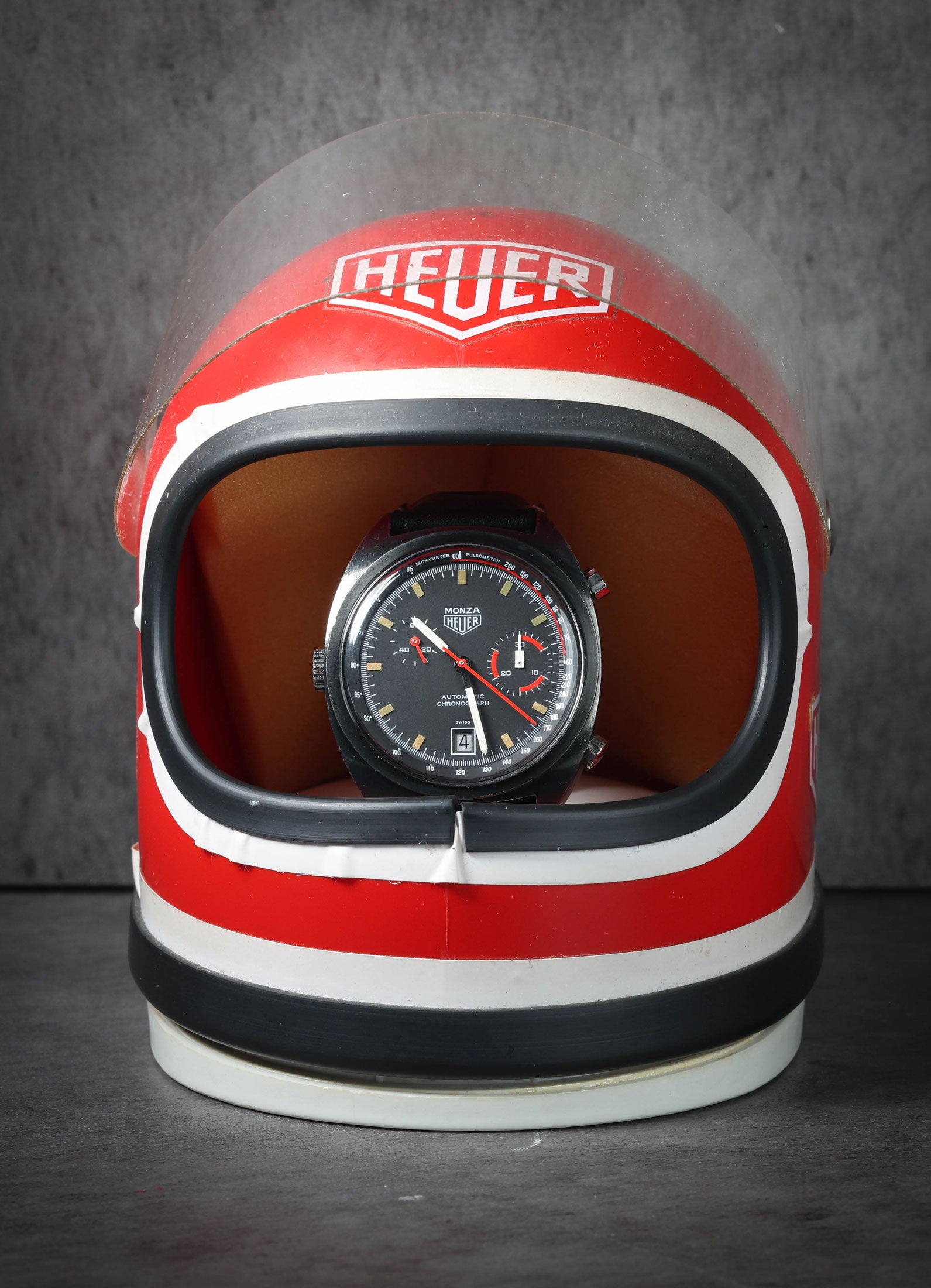 Preowned vintage Heuer Monza 150.501 39mm Circa 1976 | Crown Vintage Watches
