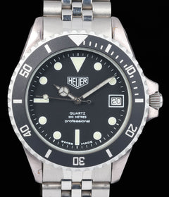 Heuer Professional Diver 1000 Reference 980.013 36MM Circa 1980s