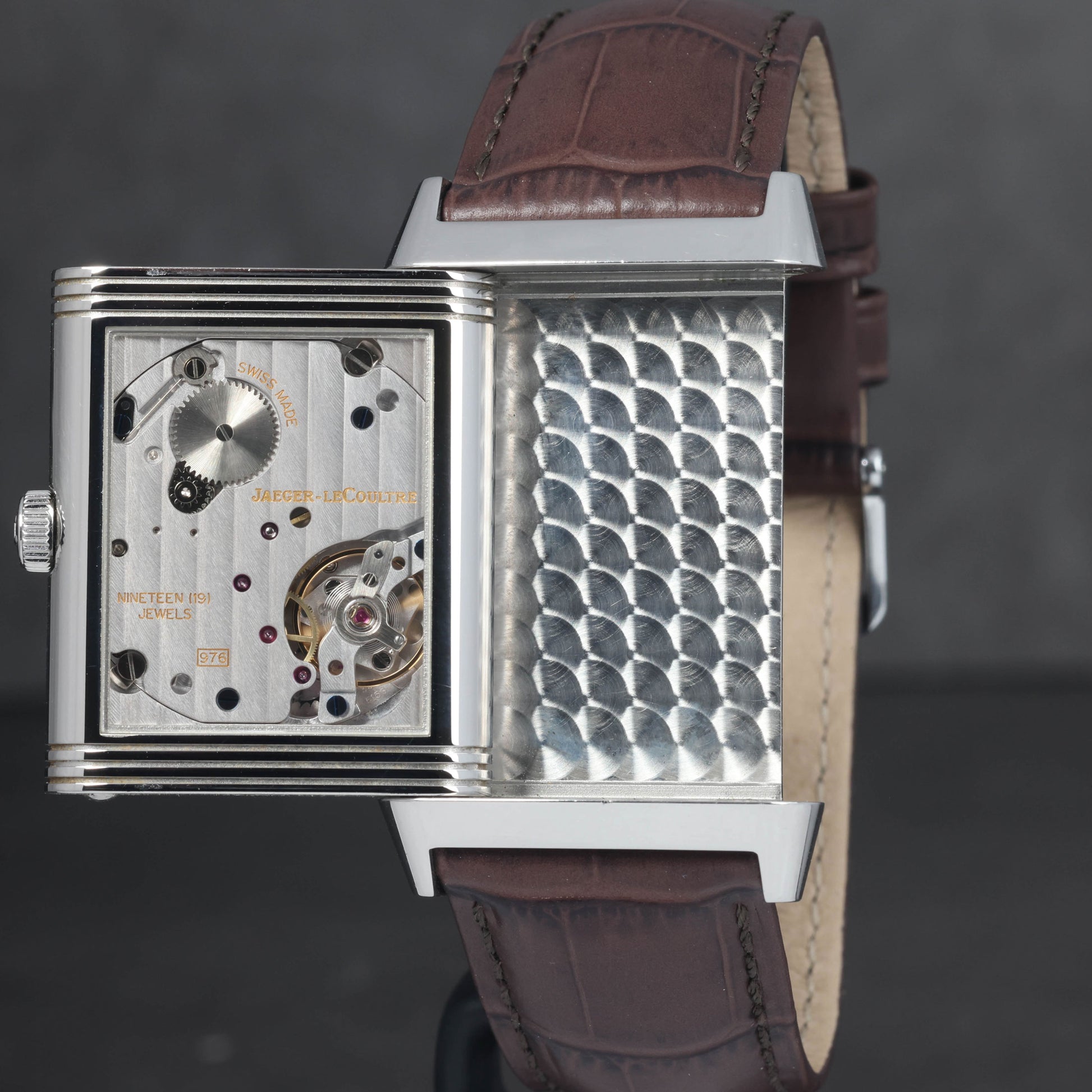 Pre-owned vintage Jaeger-LeCoultre Grande Reverso 976 273.8.04 30mm | Crown Vintage Watches