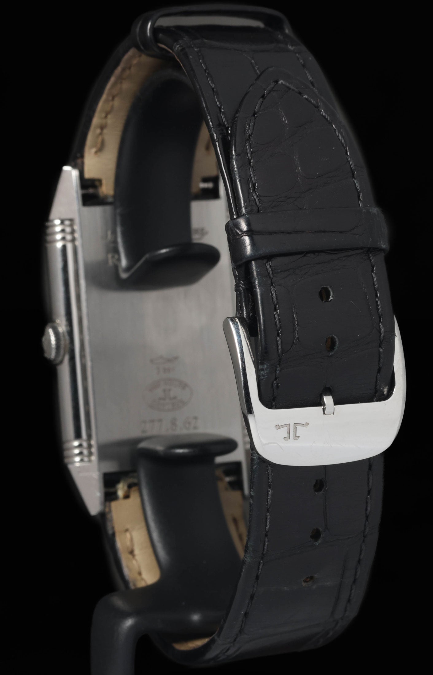 Preowned vintage Jaeger-LeCoultre Reverso ultra thin 277.8.62 27x46mm Circa 2014 | Crown Vintage Watches