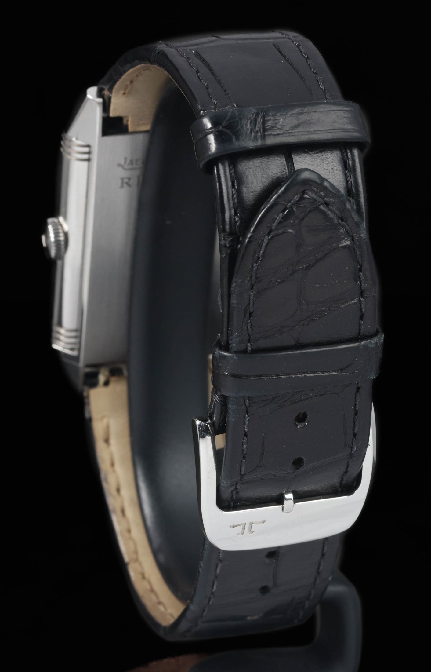 Preowned vintage Jaeger-LeCoultre Reverso ultra thin 277.8.62 27x46mm Circa 2014 | Crown Vintage Watches