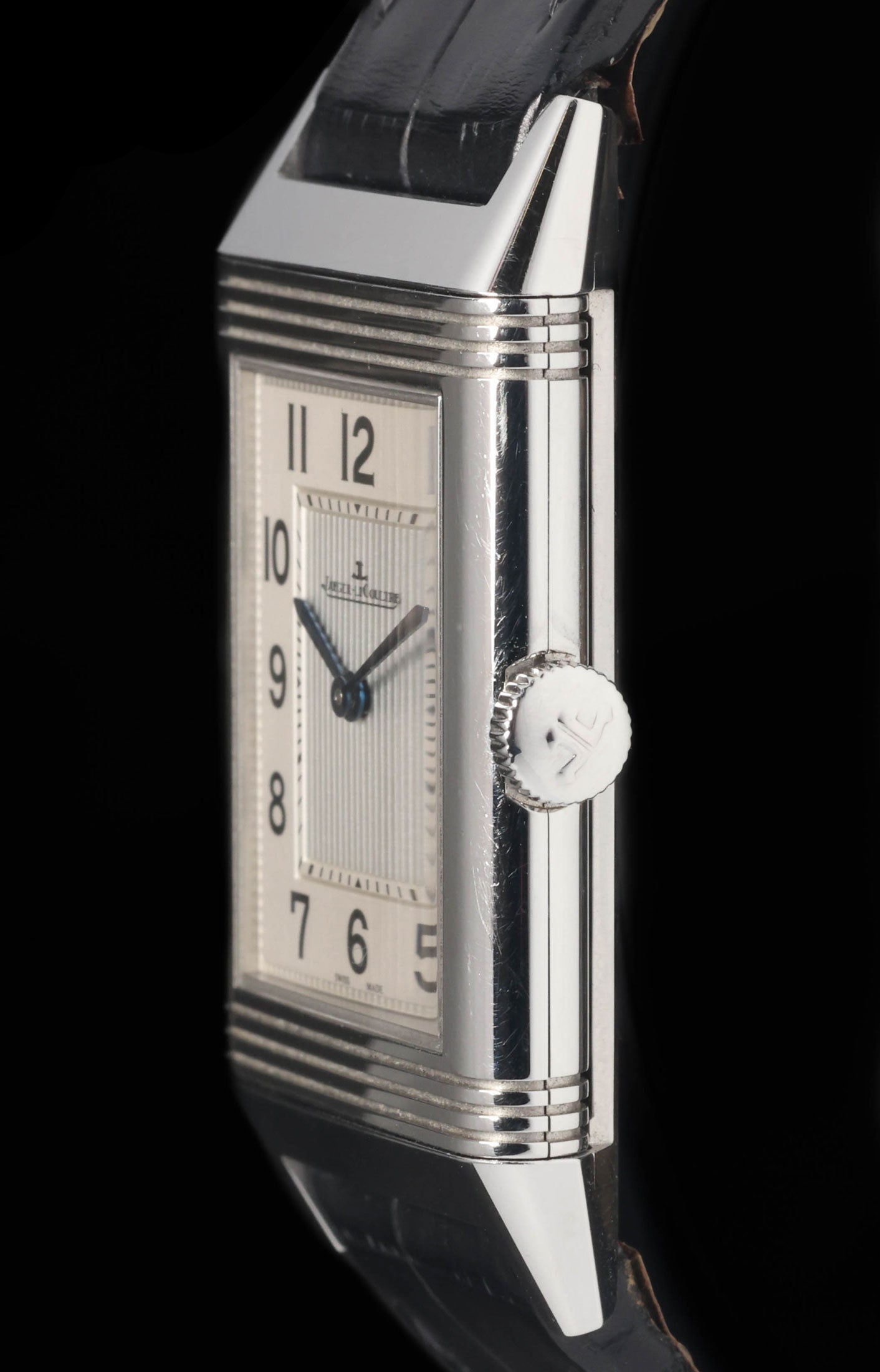 Preowned vintage Jaeger-LeCoultre Reverso ultra thin 277.8.62 27x46mm Circa 2014 | Crown Vintage Watches
