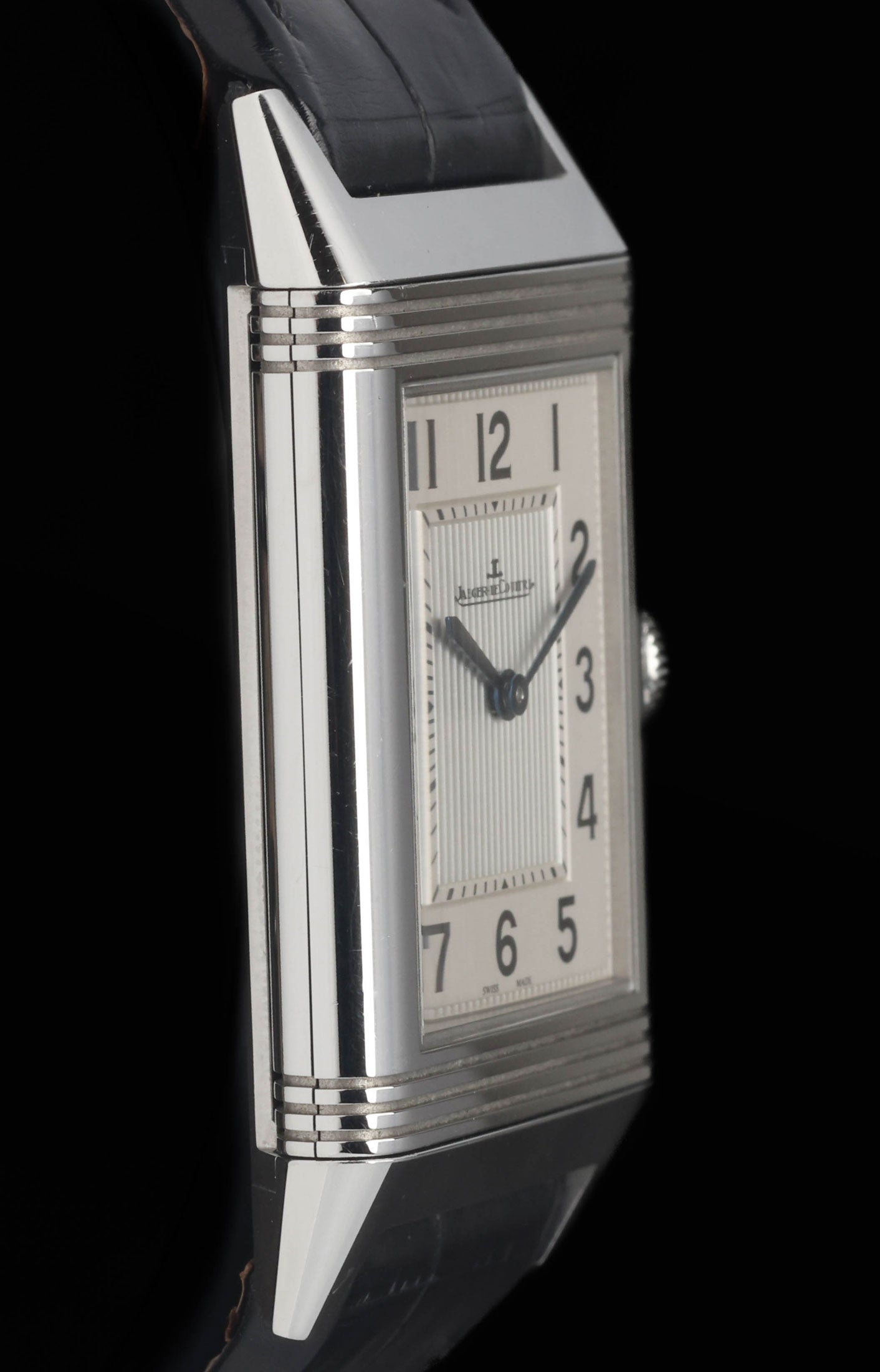 Preowned vintage Jaeger-LeCoultre Reverso ultra thin 277.8.62 27x46mm Circa 2014 | Crown Vintage Watches