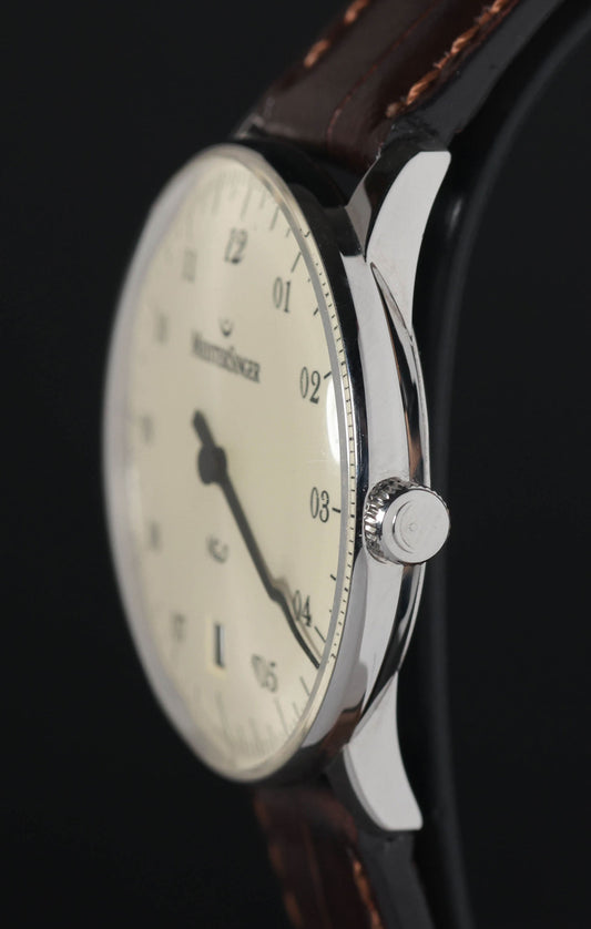 Pre-owned vintage Meister Singer Neo 36mm Circa 2010s | Crown Vintage Watches