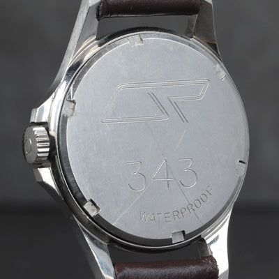 Preowned vintage Omega Genève Admiralty 135.015 'Tropical' 35mm Queensland Rail 1969 | Crown Vintage Watches