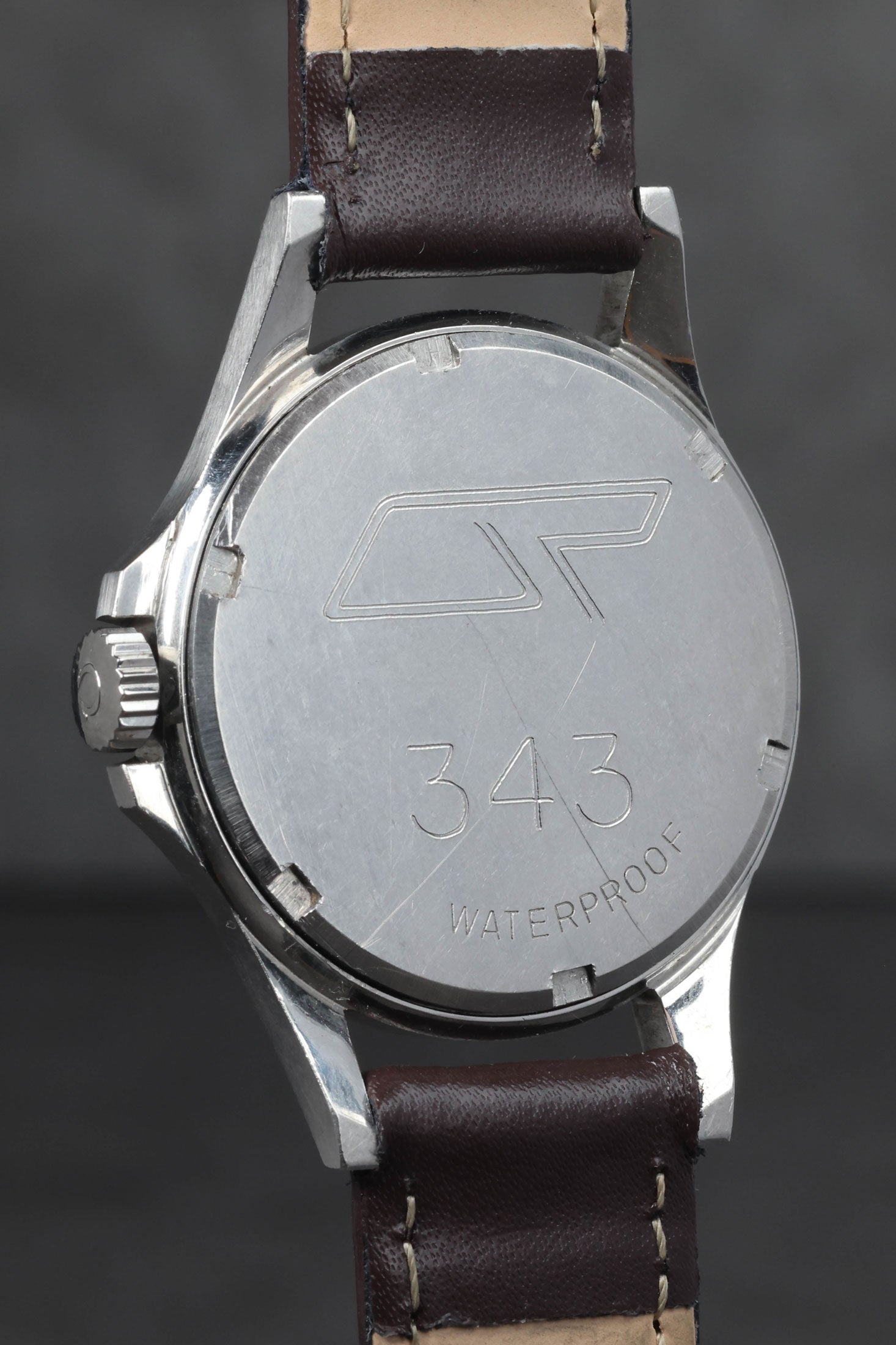 Preowned vintage Omega Genève Admiralty 135.015 'Tropical' 35mm Queensland Rail 1969 | Crown Vintage Watches