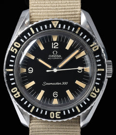 Omega Seamaster 300 42mm 165.024 1965 Service Papers