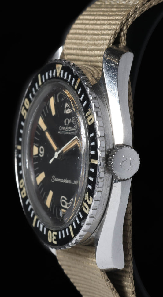 Pre-owned vintage Omega Seamaster 300 42mm 165.024 1965 Service Papers | Crown Vintage Watches