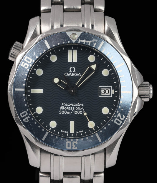Pre-owned vintage Omega Seamaster 300m 'Ghost' Ref. 2561.80 36MM Circa 1990s | Crown Vintage Watches