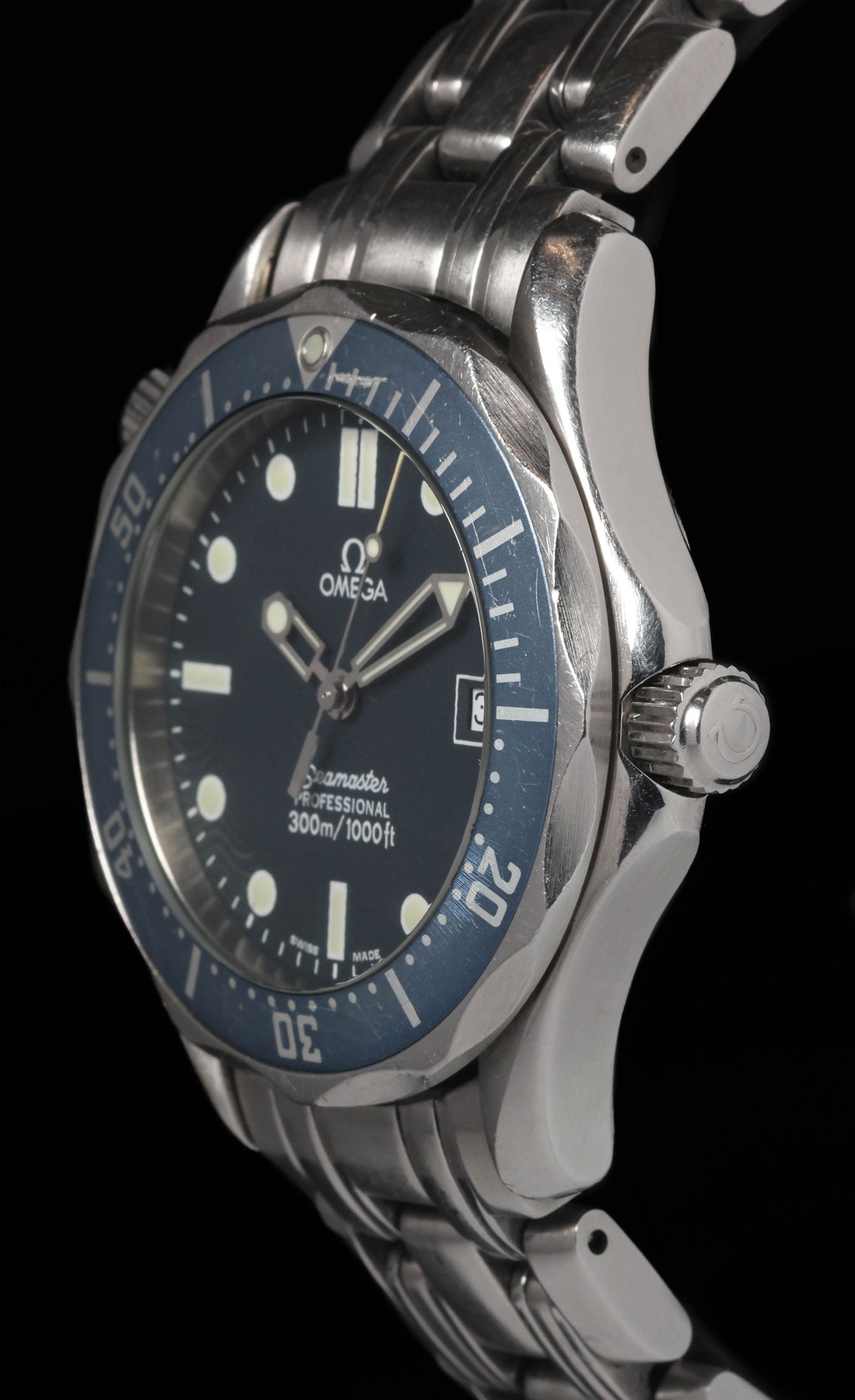 Pre-owned vintage Omega Seamaster 300m 'Ghost' Ref. 2561.80 36MM Circa 1990s | Crown Vintage Watches