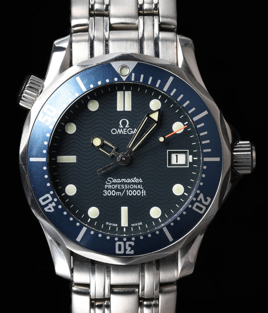 Pre-owned vintage Omega Seamaster 300m Ref. 2561.80 36MM Circa 90s | Crown Vintage Watches
