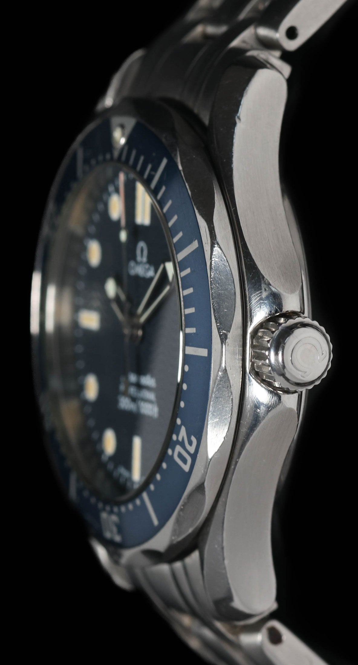 Pre-owned vintage Omega Seamaster 300m Ref. 2561.80 36MM Circa 1990s | Crown Vintage Watches