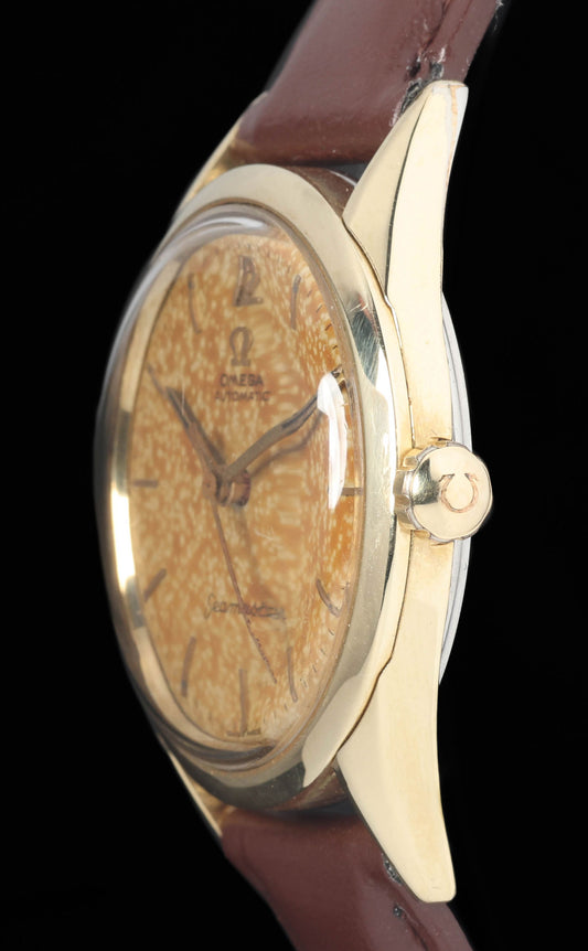 Preowned vintage Omega Seamaster 'Tropical' 2802-7SC 34mm circa 1950s | Crown Vintage Watches