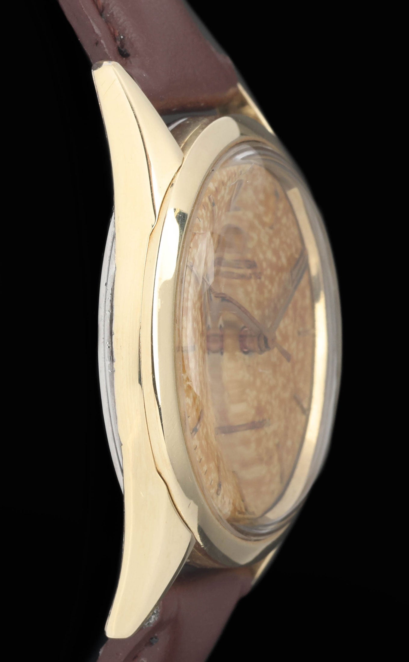 Preowned vintage Omega Seamaster 'Tropical' 2802-7SC 34mm circa 1950s | Crown Vintage Watches