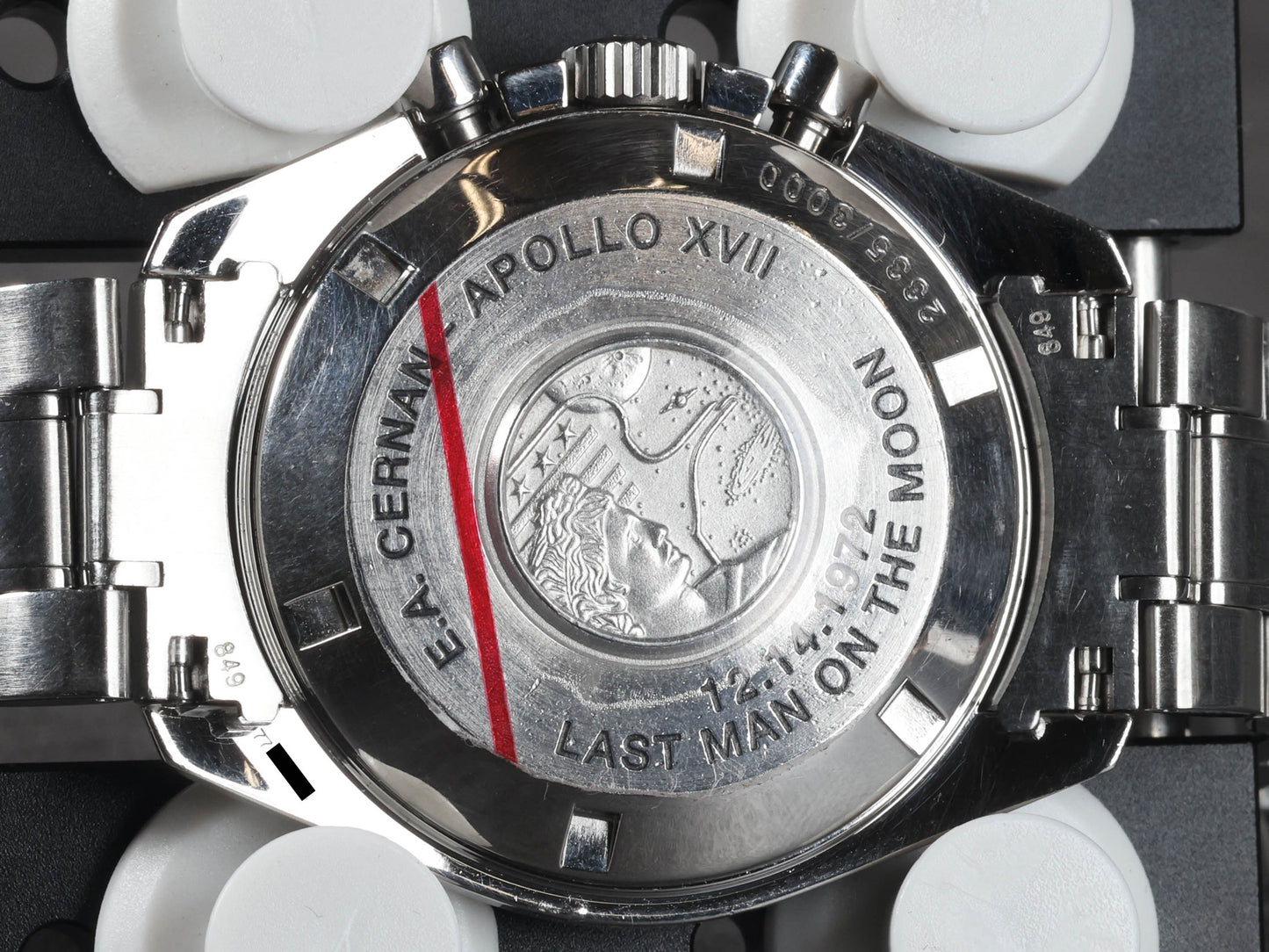 Preowned vintage Omega Speedmaster 3574.51 Apollo 17 'Ed Cernan' 42mm Circa 2002 | Crown Vintage Watches