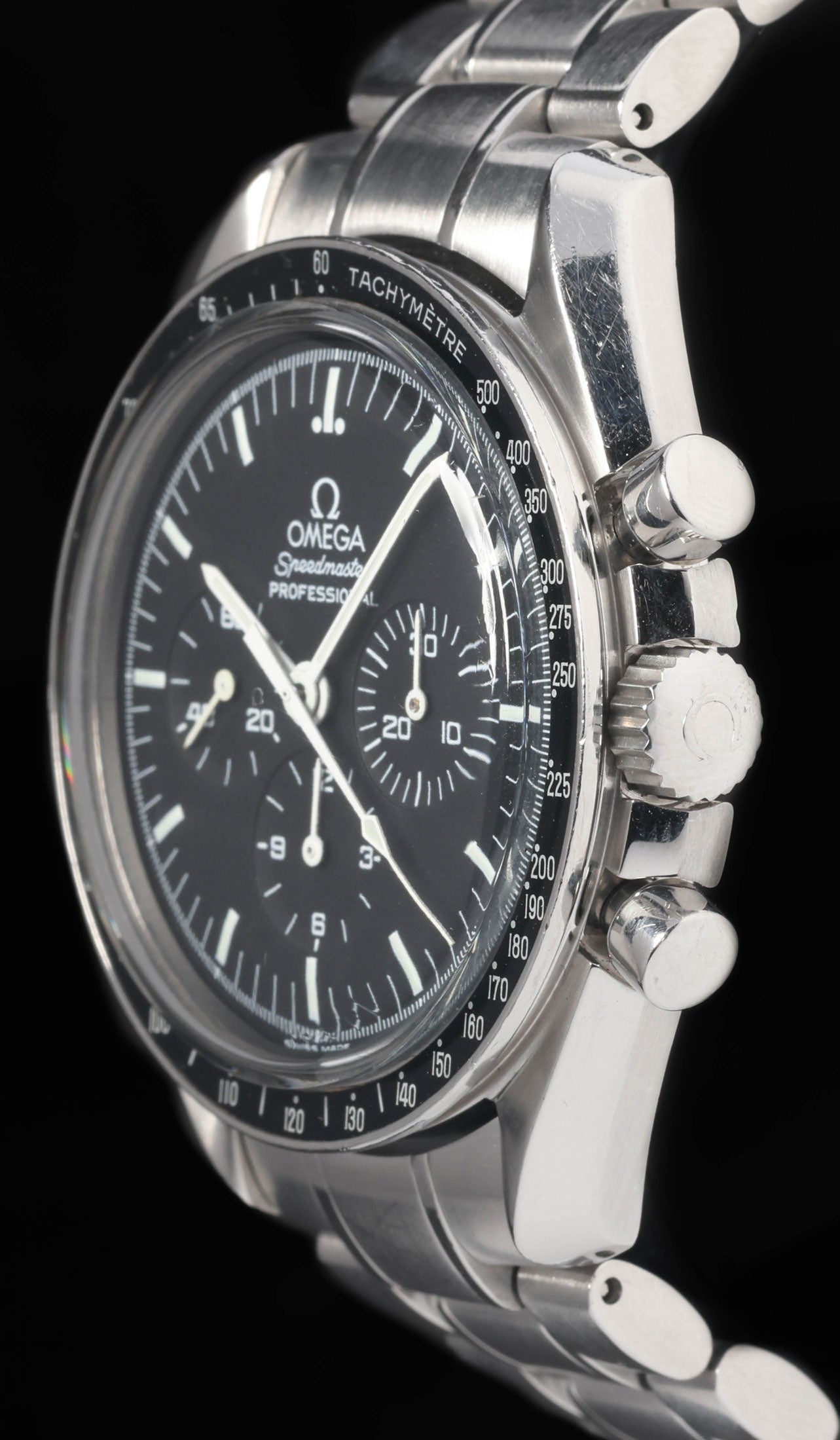 Preowned vintage Omega Speedmaster 3574.51 Apollo 17 'Ed Cernan' 42mm Circa 2002 | Crown Vintage Watches