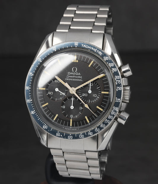 Pre-owned vintage Omega Speedmaster 145.022-69ST 42MM 'Pre-Moon' Tropical 1970 | Crown Vintage Watches