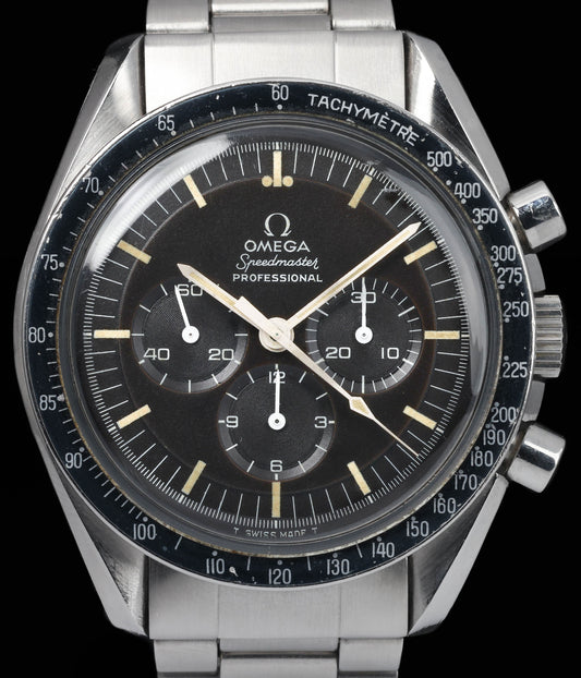 Pre-owned vintage Omega Speedmaster 145.022-69ST 42MM 'Pre-Moon' Tropical 1970 | Crown Vintage Watches