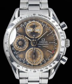 Omega Speedmaster Day-Date 'Tropical' 3521.80 39mm 1995 Box & Papers