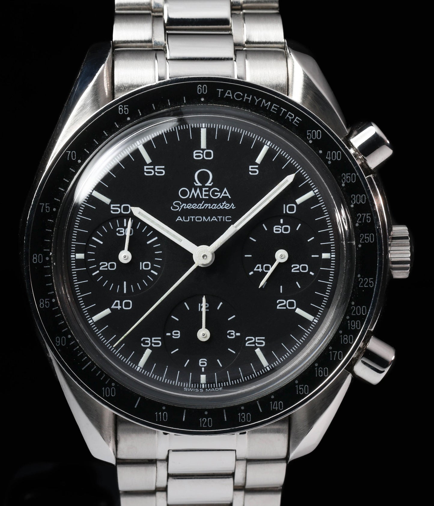 Pre-owned vintage Omega Speedmaster Reduced 3510.50 39mm 1995 | Box | Crown Vintage Watches