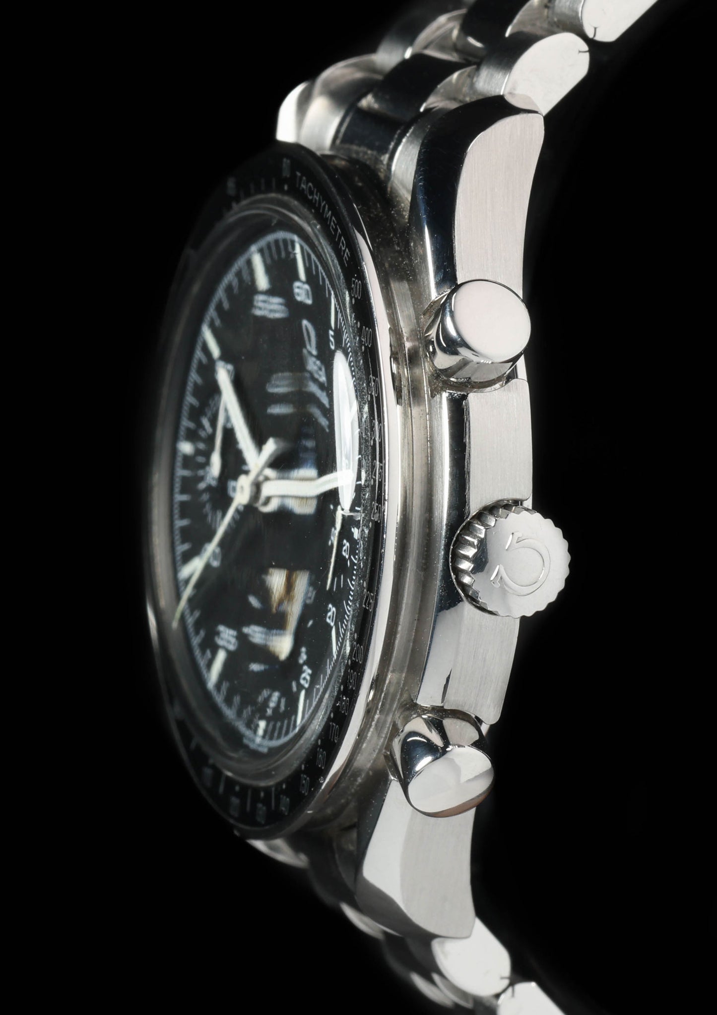 Pre-owned vintage Omega Speedmaster Reduced 3510.50 39mm 1995 | Box | Crown Vintage Watches