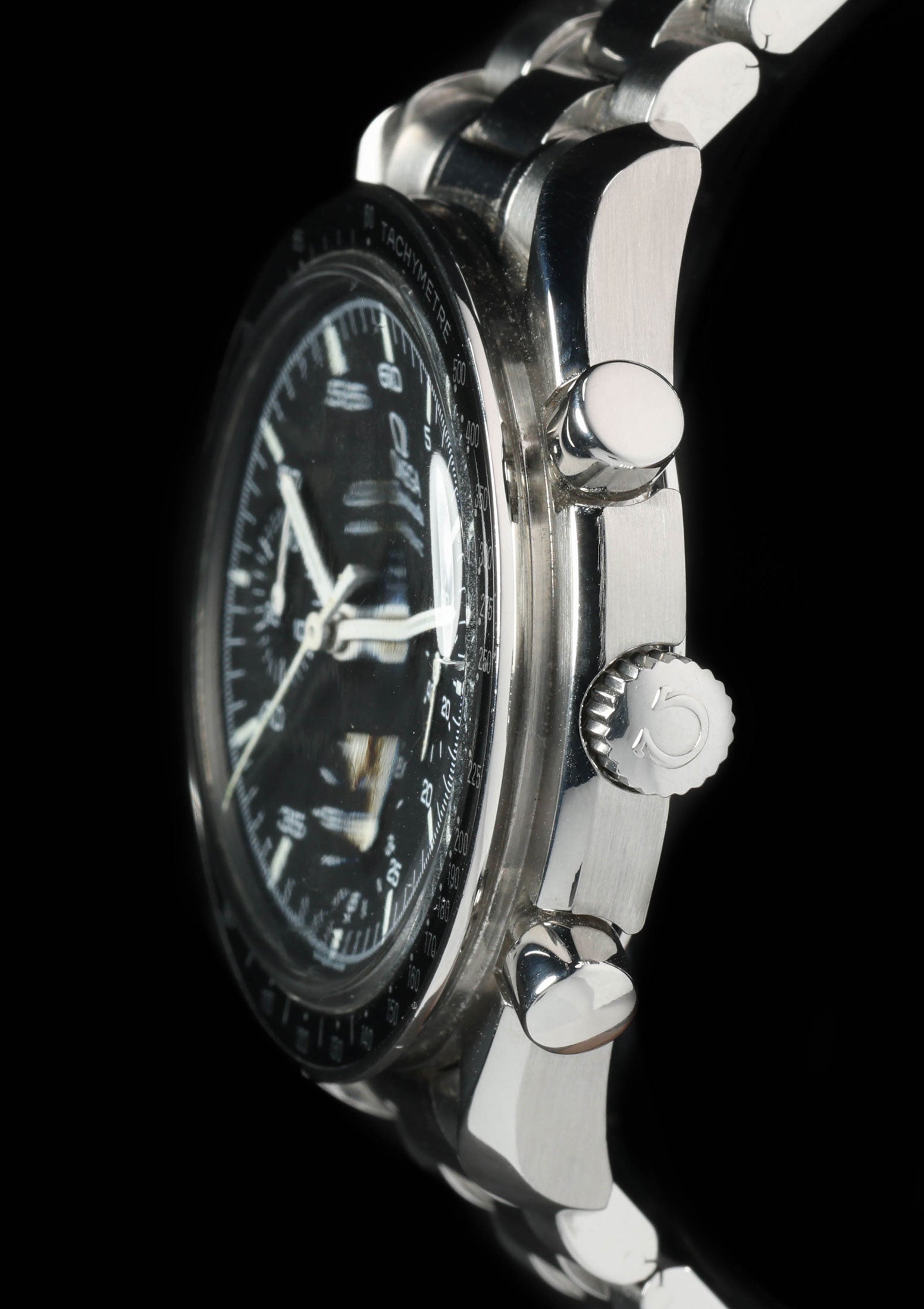 Pre-owned vintage Omega Speedmaster Reduced 3510.50 39mm 1995 | Box | Crown Vintage Watches