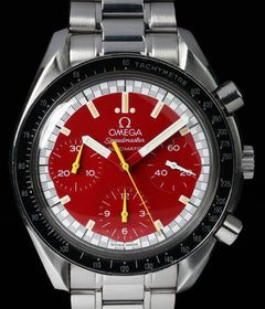 Omega Speedmaster Reduced 3510.61 Schumacher Red 2000s Watch & Box