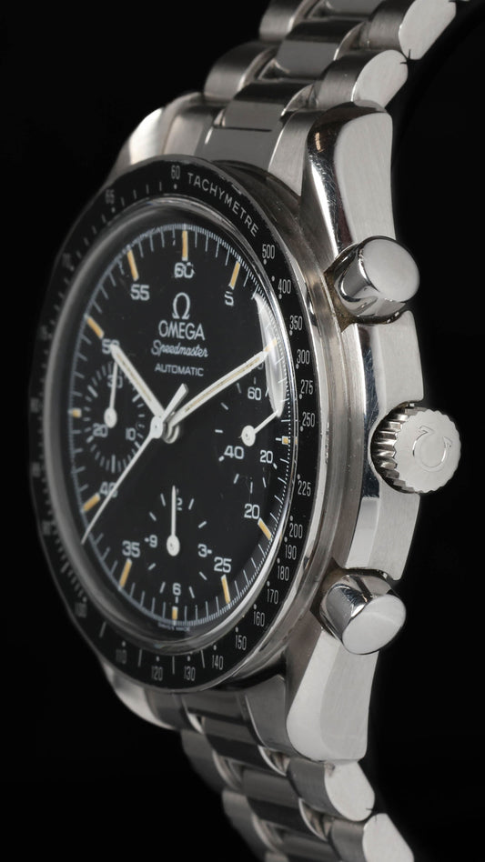Pre-owned vintage Omega Speedmaster Reduced 39MM 3510.50 Late 1990s | Box | Crown Vintage Watches