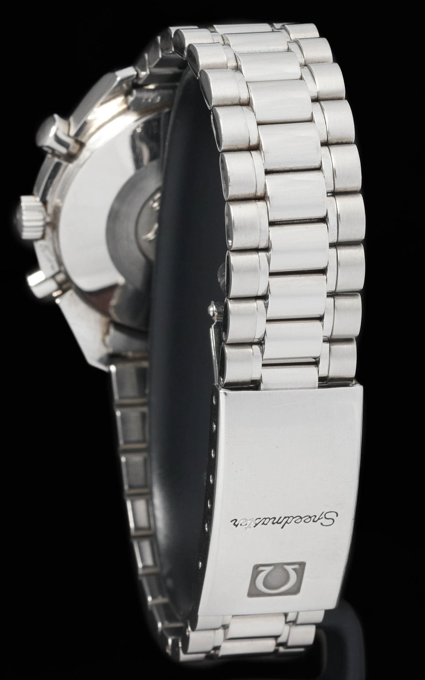 Preowned vintage  Omega Speedmaster Reduced Yellow Schumacher 3510.12 39mm 1998 | Crown Vintage Watches