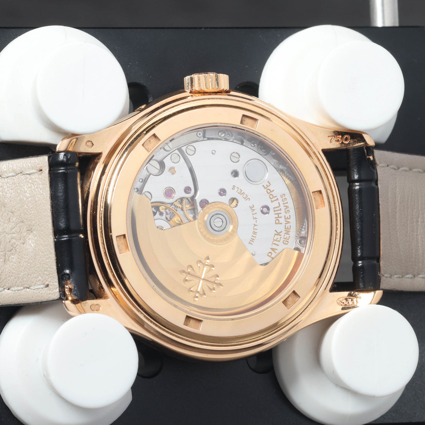 Preowned vintage Patek Philippe Annual Calendar 5035R-001 37mm 1990s  Crown Vintage Watches