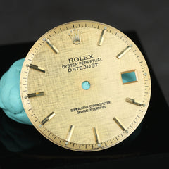 ROLEX Datejust 1601 Champagne 'Linen' Dial Circa 1970s