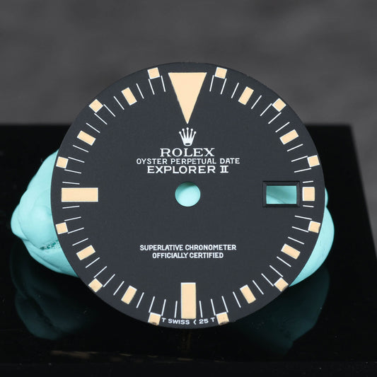 Preowned vintage ROLEX Explorer II 1655 'MK4' Dial 1970 | Crown Vintage Watches