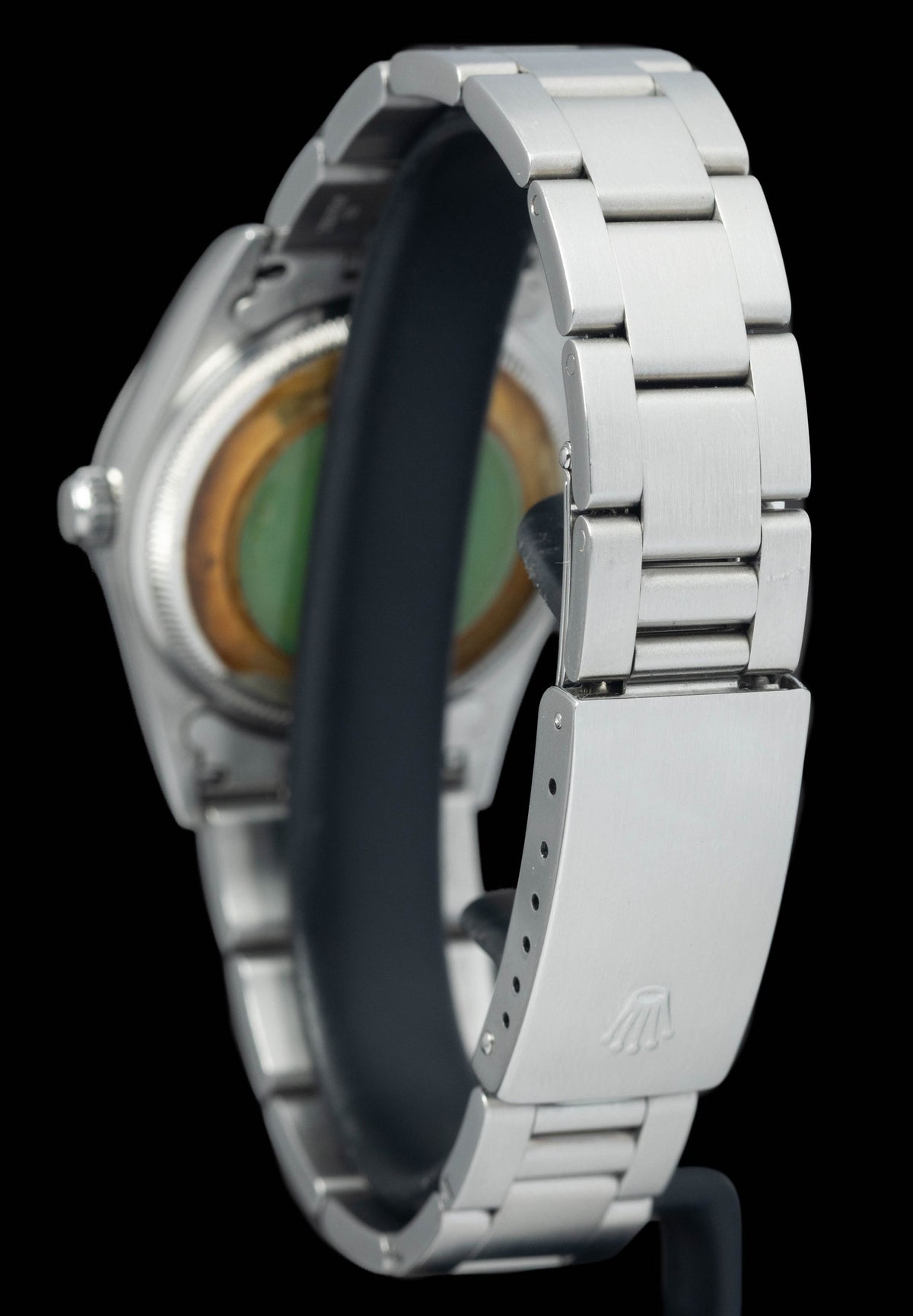 Preowned vintage Rolex Air-King 14000 'Tropical' Dial 34mm 1996 Box & Papers | Crown Vintage Watches