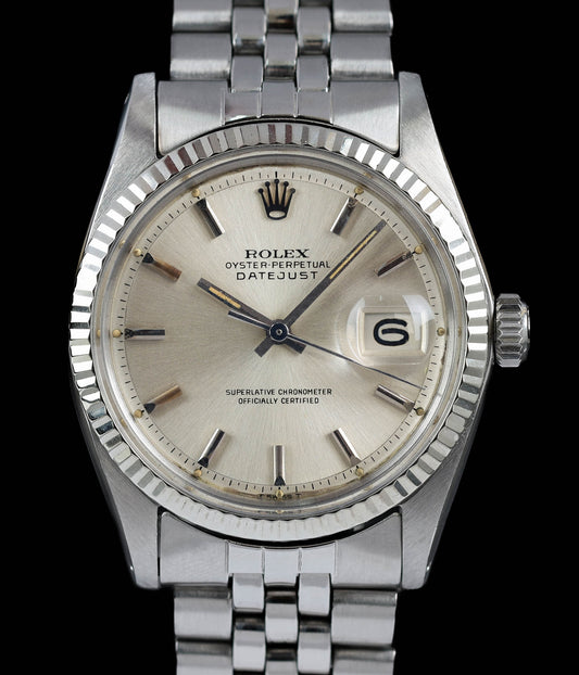 Vintage Rolex Datejust 1601 36MM 'Pie Pan' 1970 | Crown Vintage Watches