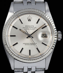 Rolex Datejust 1601 36MM 'Pie Pan' 1978