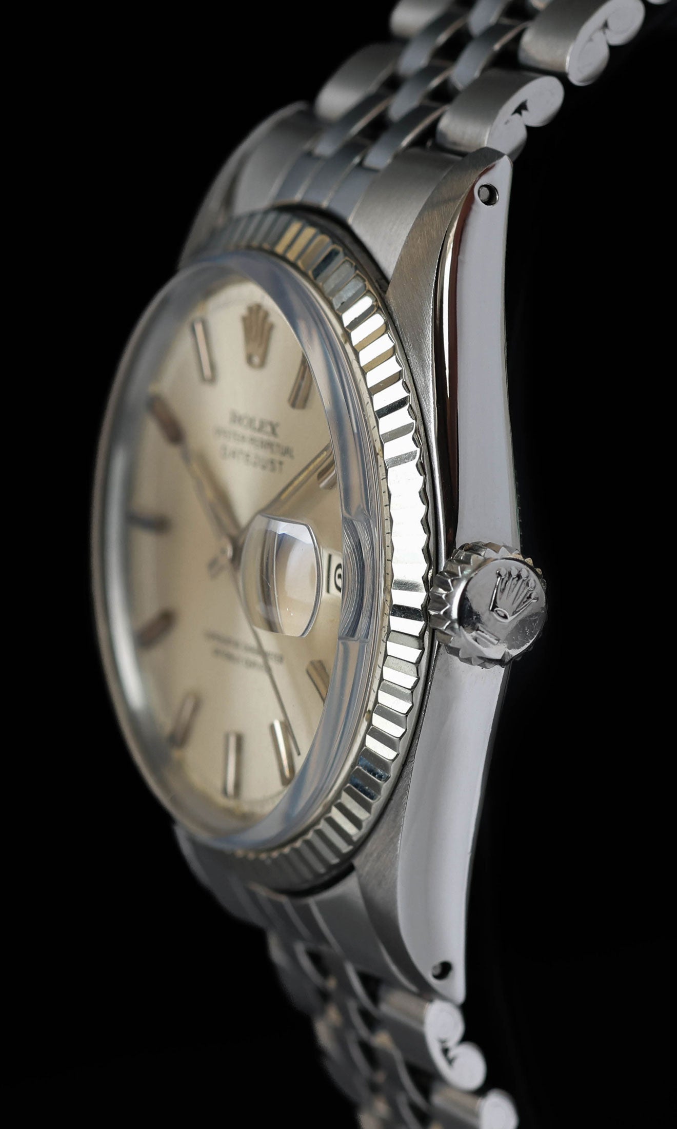 Vintage Rolex Datejust 1601 36MM 'Pie Pan' 1970 | Crown Vintage Watches