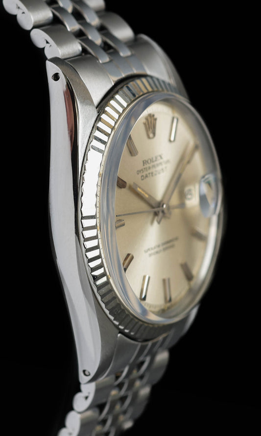 Vintage Rolex Datejust 1601 36MM 'Pie Pan' 1970 | Crown Vintage Watches