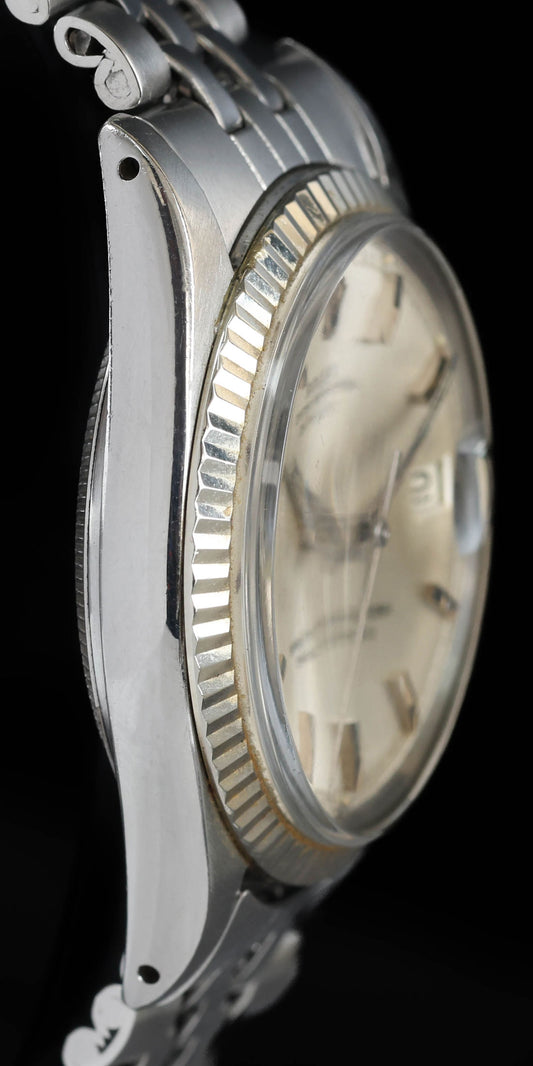 Pre-owned vintage Rolex Datejust 1601 36MM 'Pie Pan' 1966| Crown Vintage Watches