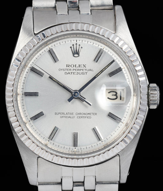 Pre-owned vintage Rolex Datejust 1601 36mm 1968 | Crown Vintage Watches