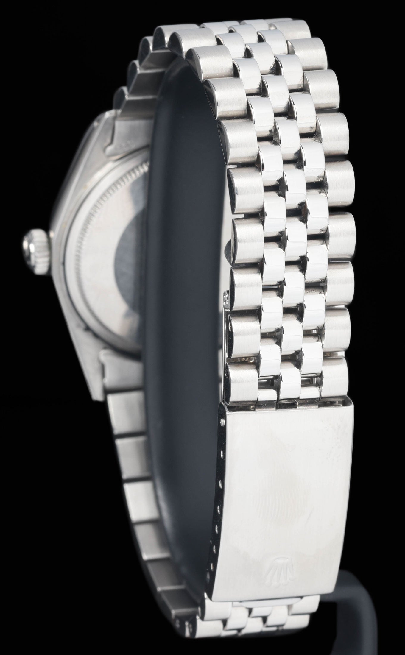 Preowned vintage Rolex Datejust 1601 'Matte Black dial' 36mm 1971 | Crown Vintage Watches