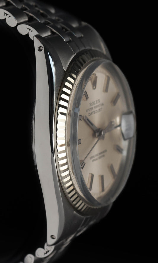 Pre-owned vintage Rolex Datejust 1601 'Non-Lume' 36MM 1973 | Crown Vintage Watches
