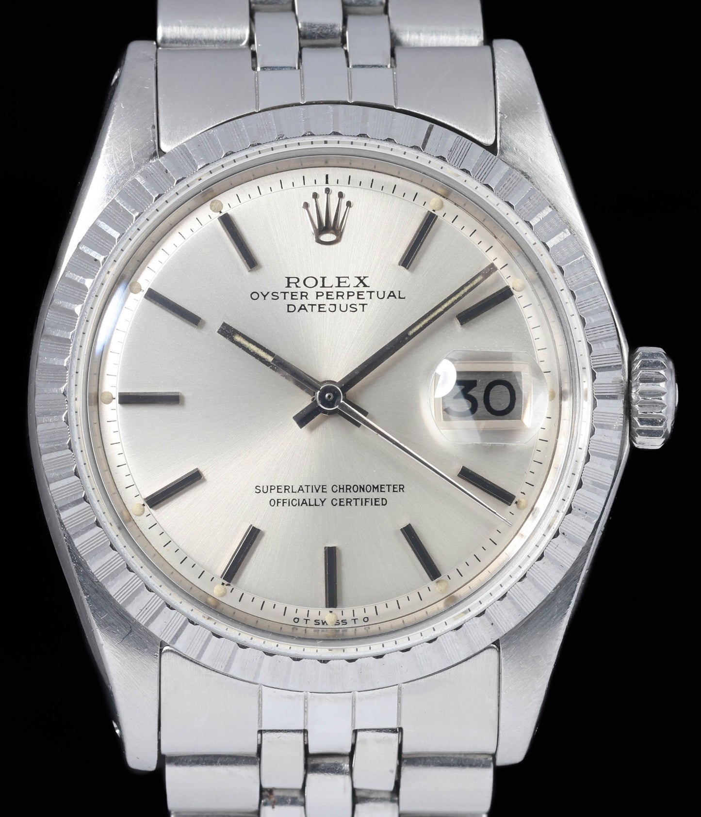 Preowned vintage Rolex Datejust 1601 'Sigma Dial' 36MM 1974 | Crown Vintage Watches