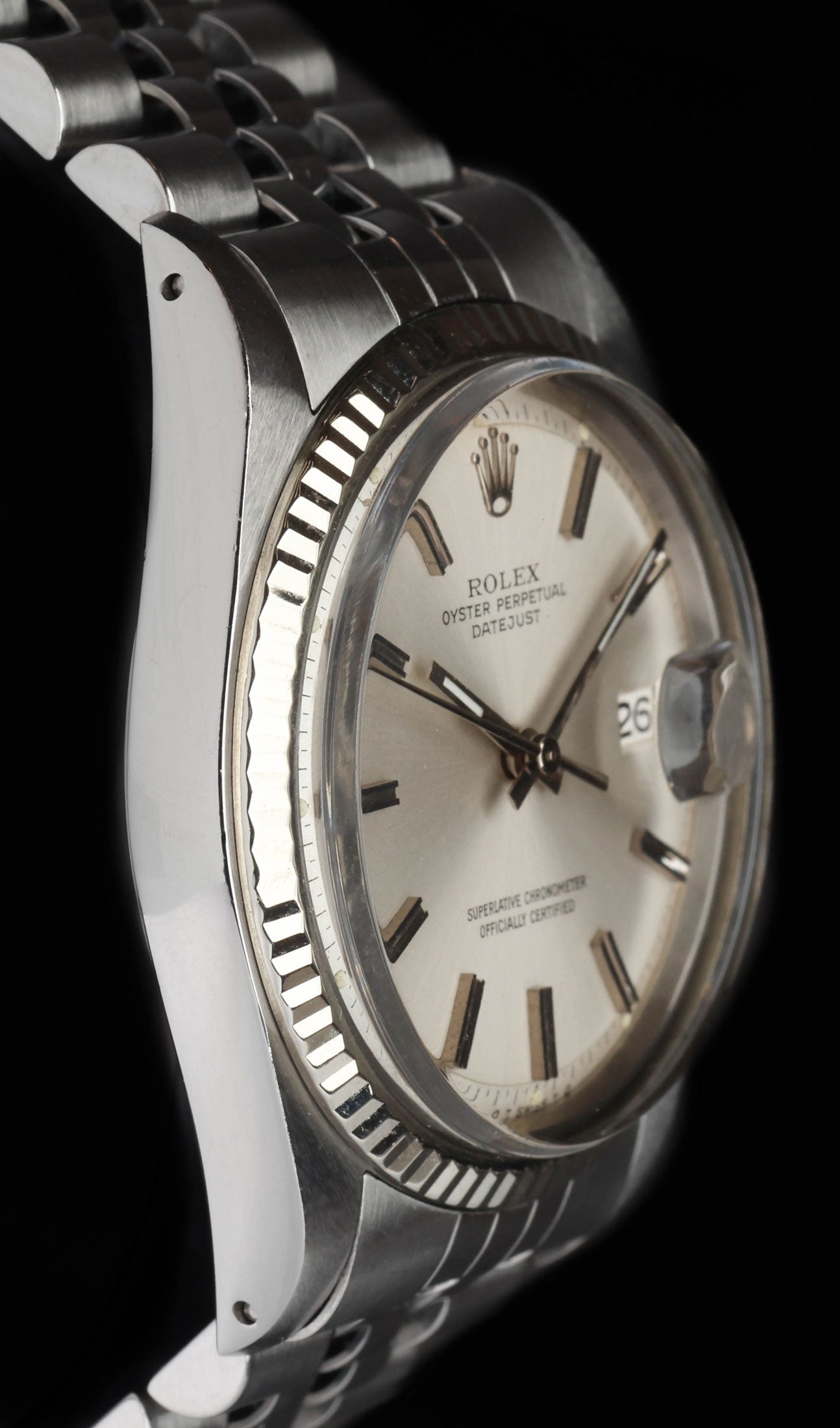 Pre-owned vintage Rolex Datejust 1601 'Sigma Dial' 36MM 1976 | Crown Vintage Watches