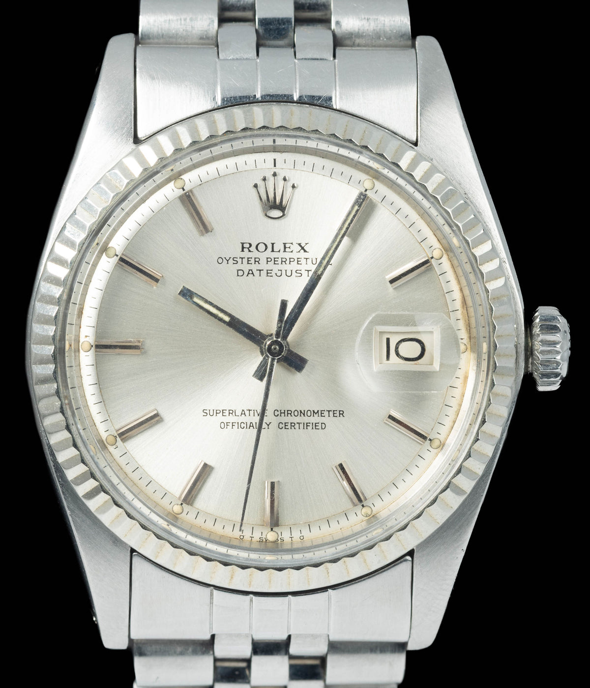 Preowned vintage Rolex Datejust 1601 Sigma Dial 36mm 1974 | Crown Vintage Watches