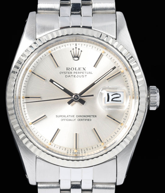 Preowned vintage Rolex Datejust 1601 Sigma Dial 36mm 1977 | Crown Vintage Watches