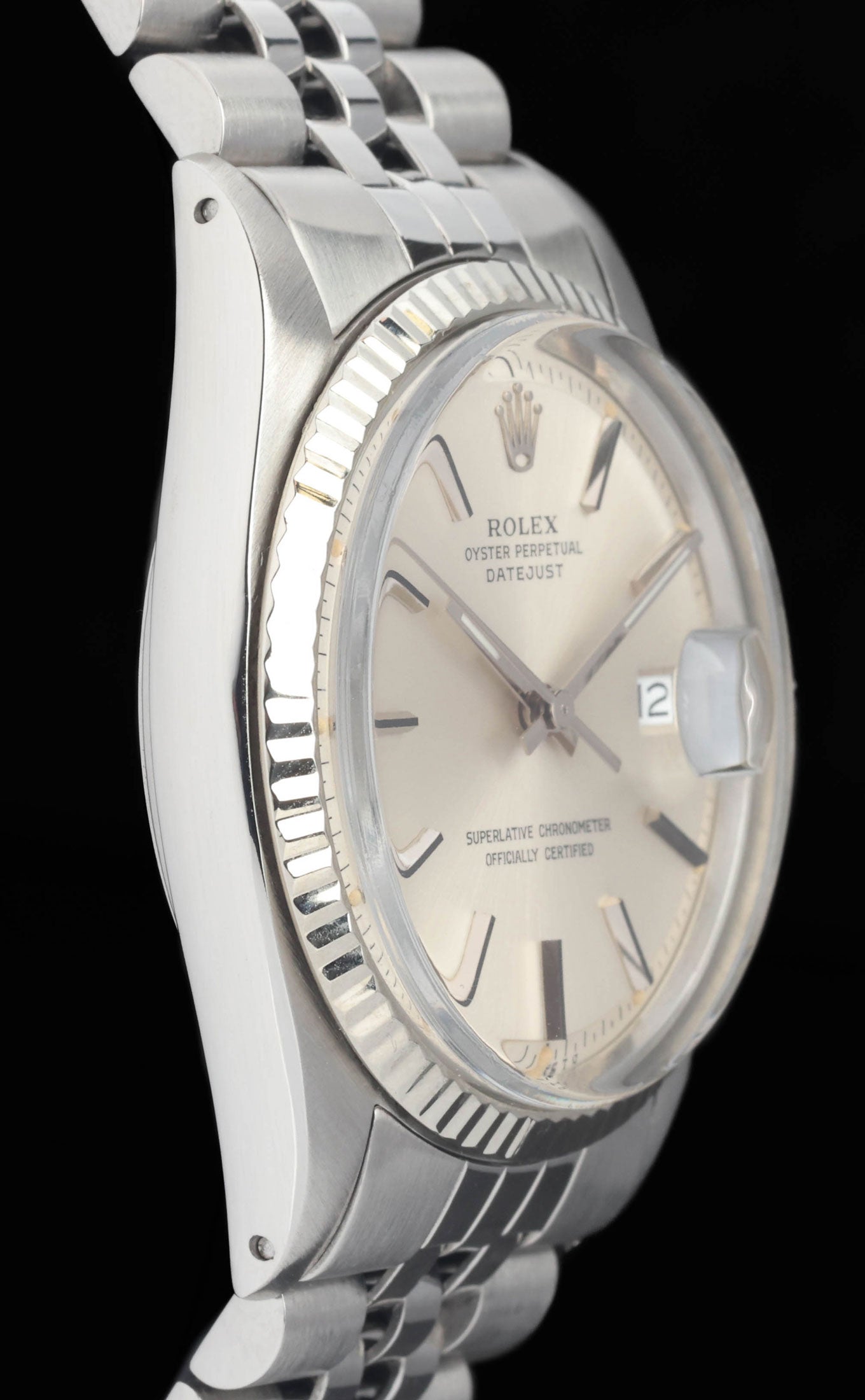 Preowned vintage Rolex Datejust 1601 Sigma Dial 36mm 1977 | Crown Vintage Watches
